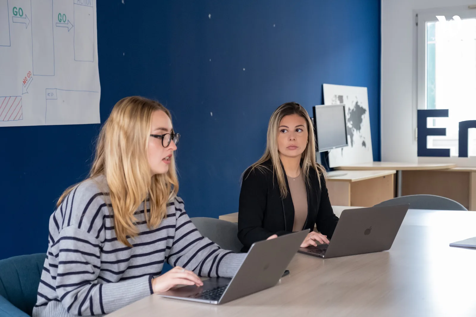 Consultantes Enence au travail